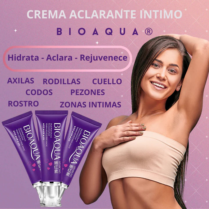 Kit Bioaqua: Serum pestañas y cejas + crema despigmentante