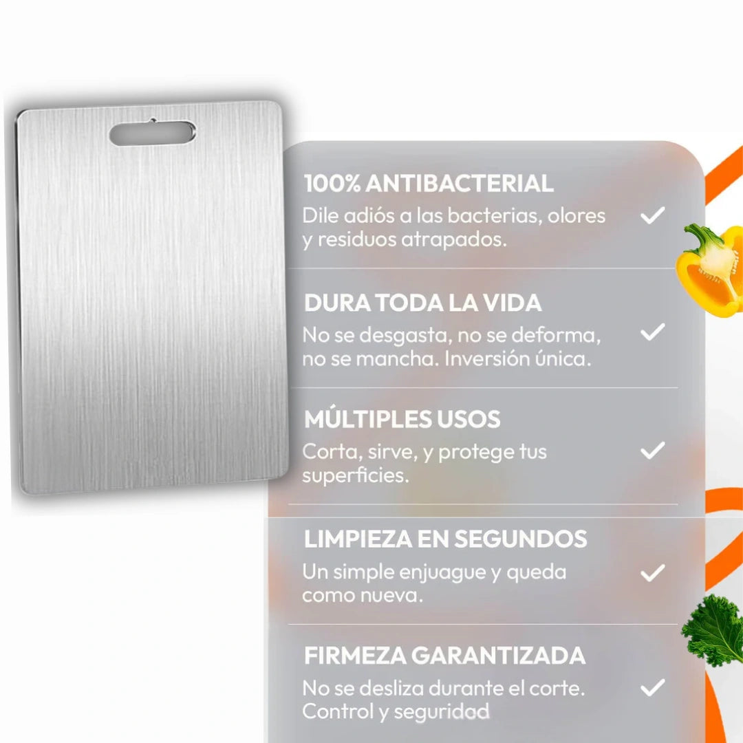 Tabla de Picar en Acero Inoxidable 304®