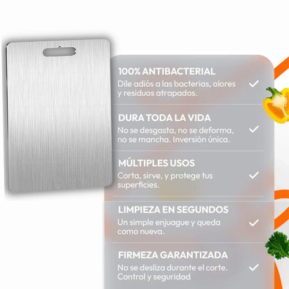 Tabla de Picar en Acero Inoxidable 304®